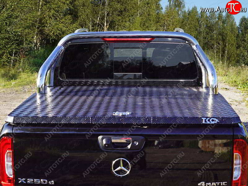 54 999 р. Защита кузова (для крышки) d76,1 мм ТСС Тюнинг  Mercedes-Benz X class  W470 (2017-2020) (нержавейка)  с доставкой в г. Кемерово