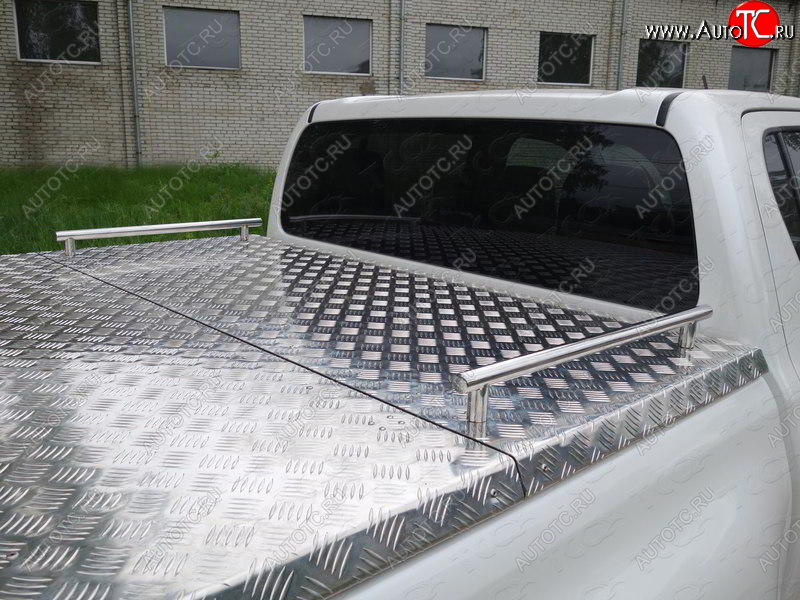 5 549 р. Рейлинги короткие ТСС Тюнинг Mitsubishi L200 5 KK,KL (2015-2019) дорестайлинг (нержавеющая сталь) с доставкой в г. Кемерово Увеличить фотографию 1 5 549 р. Рейлинги короткие ТСС Тюнинг Mitsubishi L200 5 KK,KL (2015-2019) дорестайлинг (нержавеющая сталь) с доставкой в г. Кемерово