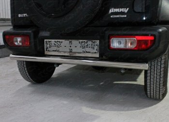 Защита задняя (нержавейка 60,3 мм) ТСС Тюнинг Suzuki Jimny  JB64 (2018-2025)
