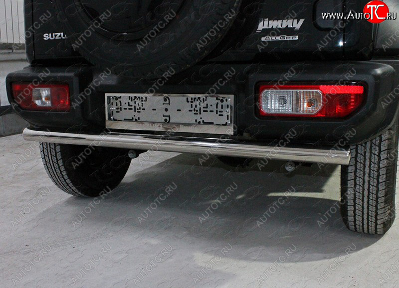 14 699 р. Защита задняя (нержавейка 60,3 мм) ТСС Тюнинг  Suzuki Jimny  JB64 (2018-2025)  с доставкой в г. Кемерово