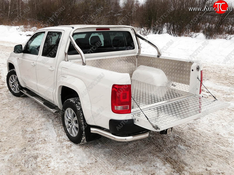 67 999 р. Защита кузова d 75х42 мм (только для кузова) ТСС Тюнинг  Volkswagen Amarok (2016-2022) рестайлинг (нержавейка)  с доставкой в г. Кемерово