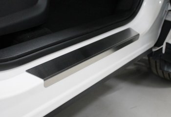 Накладки на пороги, ТСС Тюнинг Chery Tiggo 7 PRO (2019-2025) (лист шлифованный)