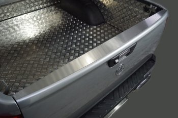 Накладка на задний бампер, ТСС Тюнинг Dong Feng DF6 (2022-2025) пикап (Лист шлифованный)