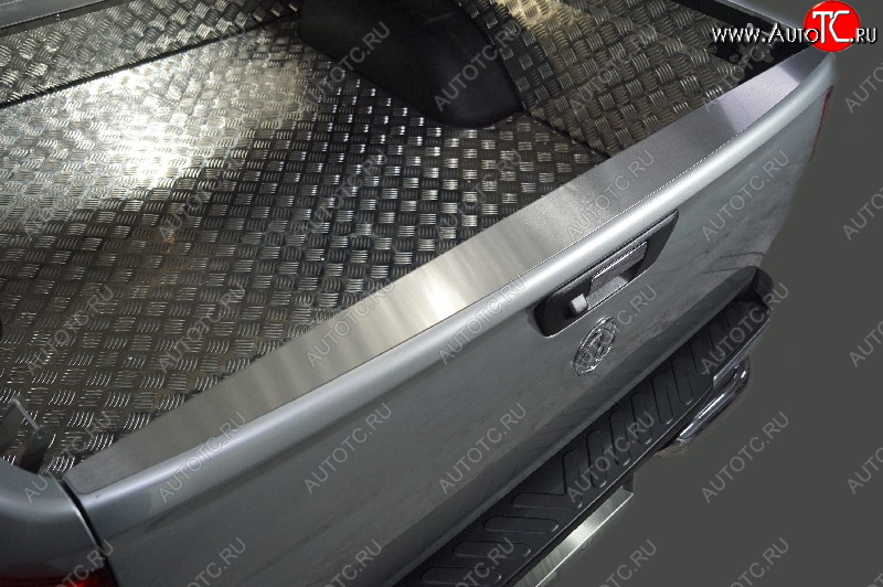 4 889 р. Накладка на задний бампер, ТСС Тюнинг  Dong Feng DF6 (2022-2025) пикап (Лист шлифованный)  с доставкой в г. Кемерово