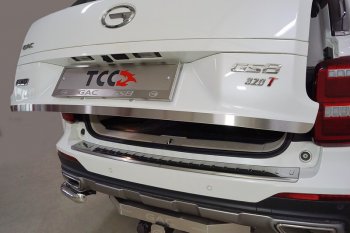 Накладка на заднюю дверь, ТСС Тюнинг GAC GS8 (2016-2023) (лист шлифованный)