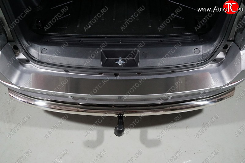 2 589 р. Накладка на задний бампер лист шлифованный, ТСС Тюнинг  Haval H5 (2020-2023) рестайлинг (Лист шлифованный)  с доставкой в г. Кемерово