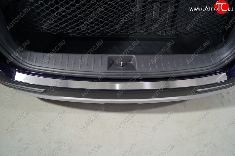 3 899 р. Накладка на задний бампер, ТСС Тюнинг  KIA Carnival  KA4 (2020-2023) минивэн дорестайлинг (Лист шлифованный)  с доставкой в г. Кемерово