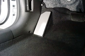 Накладка площадки левой ноги, ТСС Тюнинг KIA K5  DL (2019-2022) (лист алюминий 4мм)