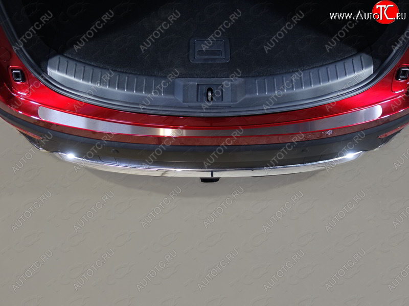 2 599 р. Накладка на задний бампер, ТСС Тюнинг  Mazda CX-9  TC (2015-2025) дорестайлинг  с доставкой в г. Кемерово