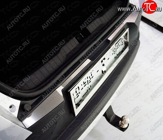 1 659 р. Накладки на задний бампер, ТСС Тюнинг  Renault Arkana (2019-2025) (лист шлифованный)  с доставкой в г. Кемерово