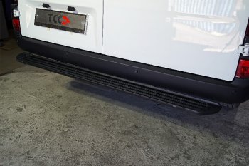 Задняя подножка алюминиевая Slim line Black 1720 мм  solat23-02b 