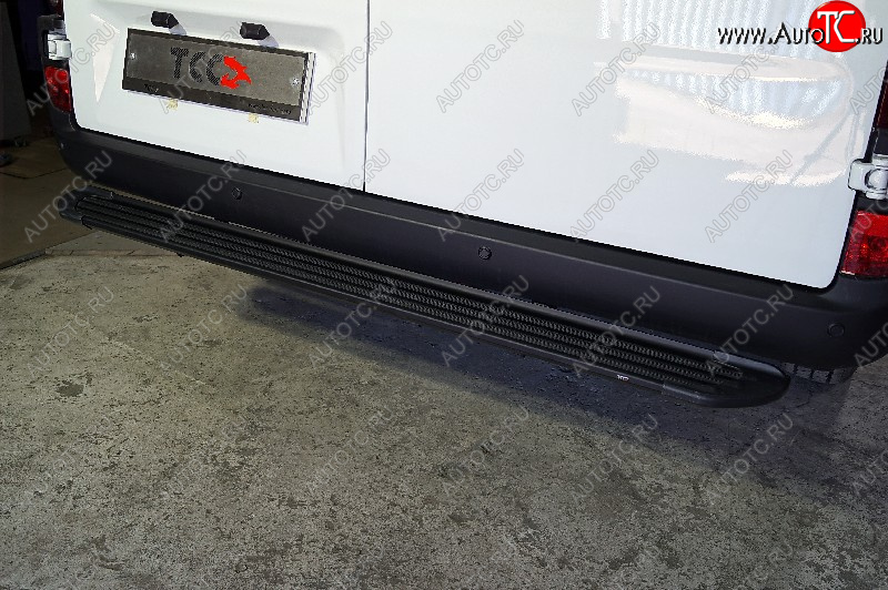 12 649 р. Задняя подножка алюминиевая Slim line Black 1720 мм  solat23-02b   с доставкой в г. Кемерово