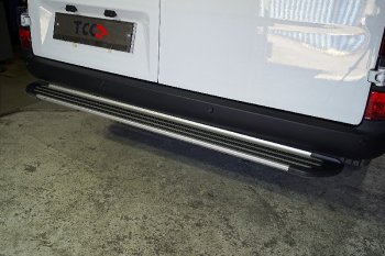 Задняя подножка алюминиевая Slim line Silver 1720 мм  solat23-02s 