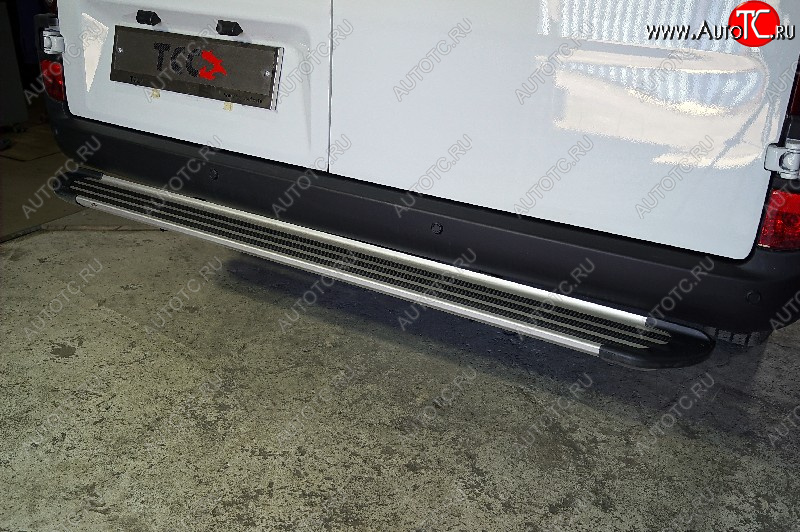 11 549 р. Задняя подножка алюминиевая Slim line Silver 1720 мм  solat23-02s   с доставкой в г. Кемерово