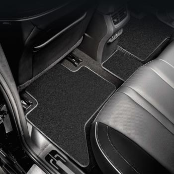 8 999 р. Коврики в салон Klever Premium HYUNDAI Elantra 2013-2016, сед., 5 шт. (текстиль, бежевые)  Хендай Элантра Klever klever04205622112kh  с доставкой в г. Кемерово. Увеличить фотографию 1