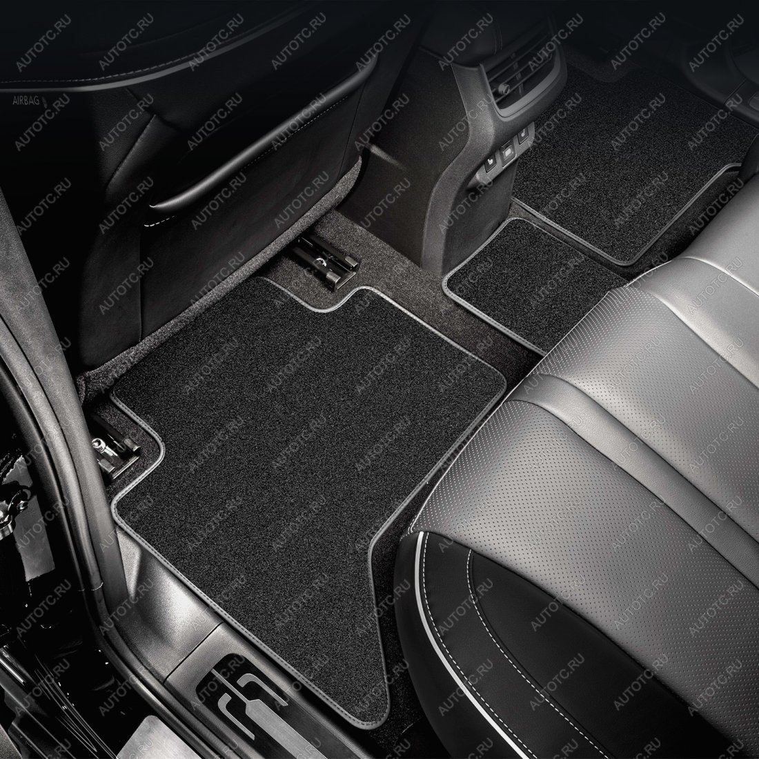 8 999 р. Коврики в салон Klever Premium HYUNDAI Elantra 2013-2016, сед., 5 шт. (текстиль, бежевые)  Хендай Элантра Klever klever04205622112kh  с доставкой в г. Кемерово