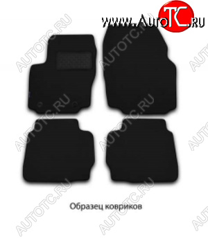 3 999 р. Комплект ковриков в салон (текстиль, чёрные) Autofamily Changan CS35 (2012-2021)  с доставкой в г. Кемерово