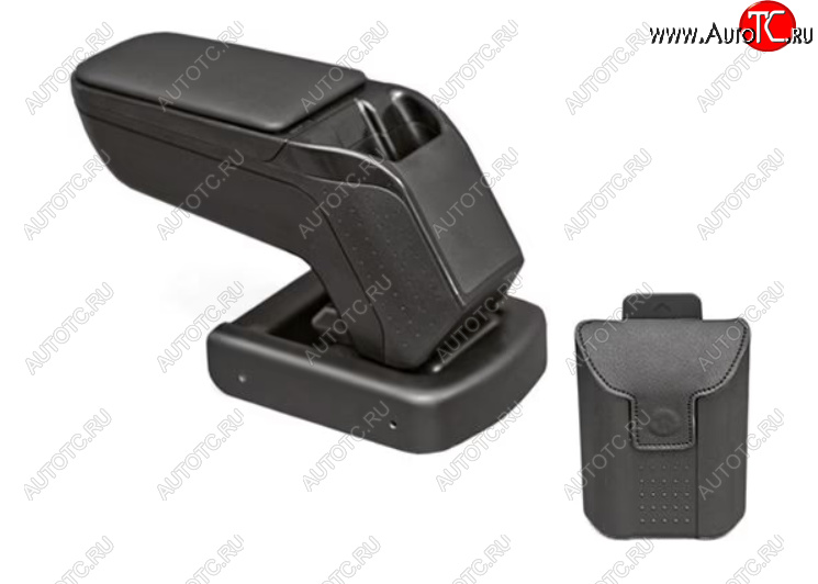 10 899 р. Подлокотник ARMSTER 2 Peugeot 208 1 (2012-2019) (Чёрный)  с доставкой в г. Кемерово