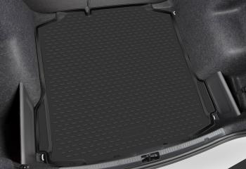 6 449 р. Коврик в багажник с функцией защиты бампера Econom подходит для MAZDA CX-5, 2017-, 1 шт. (полиуретан)  Мазда СХ-5 Element element.set.020  с доставкой в г. Кемерово. Увеличить фотографию 1