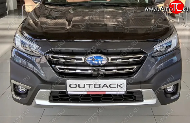 3 299 р. Дефлектор капота SIM  Subaru Outback  BT (2019-2025) универсал  с доставкой в г. Кемерово