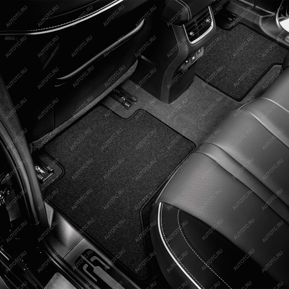 2 499 р. Коврики в салон KLEVER Econom GEELY Tugella, 2020-, кросс., 4шт.. (текстиль)  Джили Тугела Klever klever0107502801200k  с доставкой в г. Кемерово