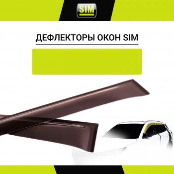 3 399 р. Дефлекторы боковых окон INFINITI QX55, 2021-, 4ч., темный  Инфинити КХ55 SIM nld.sinfqx552132  с доставкой в г. Кемерово. Увеличить фотографию 1