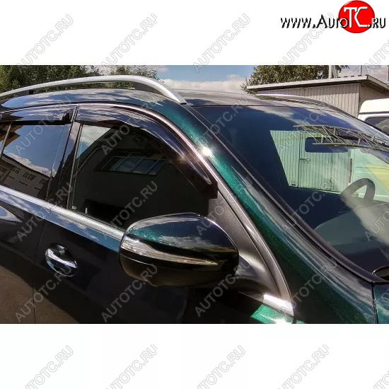 4 499 р. Дефлекторы окон SIM Mercedes-Benz GLS-Class X167 (2019-2025)  с доставкой в г. Кемерово