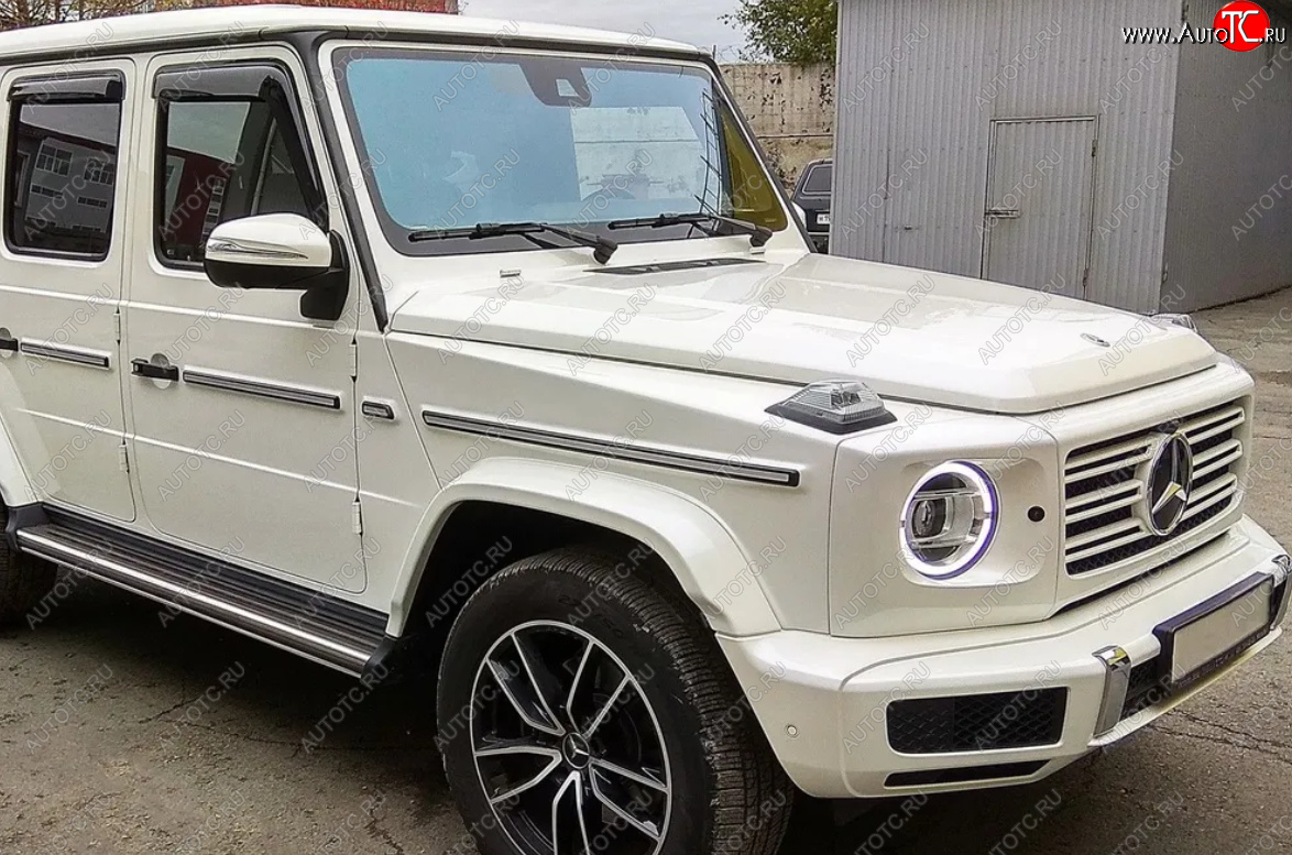 4 499 р. Дефлекторы окон SIM Mercedes-Benz G class W463 (2018-2025)  с доставкой в г. Кемерово