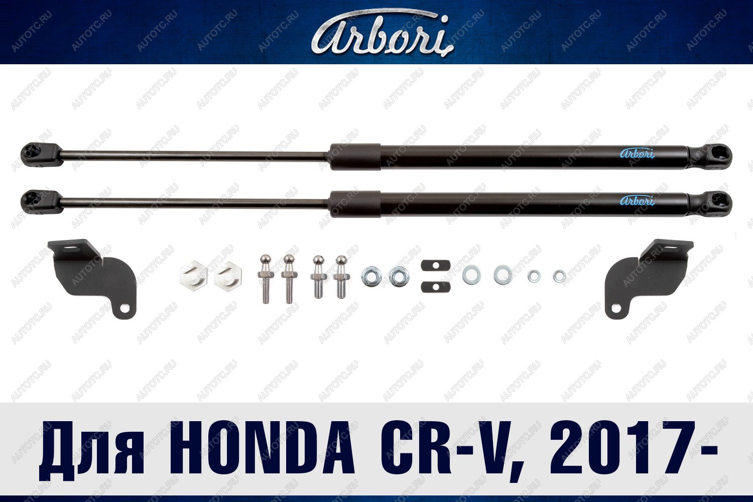 4 199 р. Упоры капота для FORD Mondeo, 2006-2010, к-т 2 шт  Форд Мондео Arbori arbori.hd.012101  с доставкой в г. Кемерово