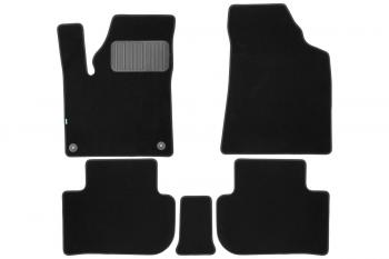 4 649 р. Коврики в салон Klever Premium FAW Besturn T77 2021- кросс., 5шт. (текстиль)  ФАВ Бестюн Т77 Klever klever0506201522110kh  с доставкой в г. Кемерово. Увеличить фотографию 1