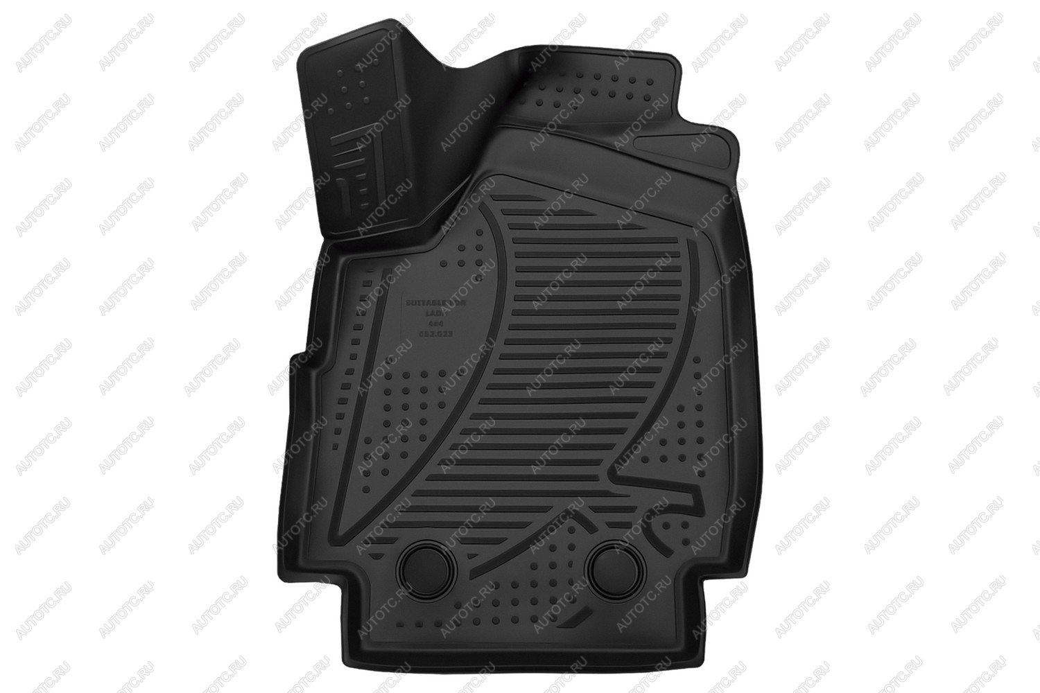 1 069 р. Коврики 3D в салон подходят для LADA 4x4 2009-, Передний левый, 1шт. (полиуретан)  Лада Element f320250e1.fl  с доставкой в г. Кемерово