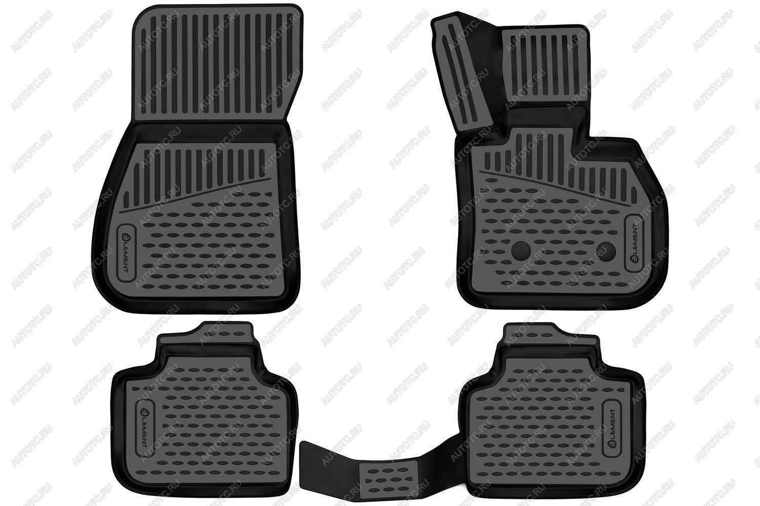 2 859 р. Коврики 3D в салон подходят для BMW X1 (F48), 2015-2021, П.Р. кроссовер, Австралия, 4шт. (полиуретан)  БМВ Х1 Element element3d02085210k  с доставкой в г. Кемерово
