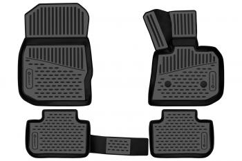 2 899 р. Коврики 3D в салон подходят для BMW X3 (G01), 2017-2021, П.Р. кроссовер, Австралия, 4шт. (полиуретан)  БМВ Х3 Element element3d02084210k  с доставкой в г. Кемерово. Увеличить фотографию 1