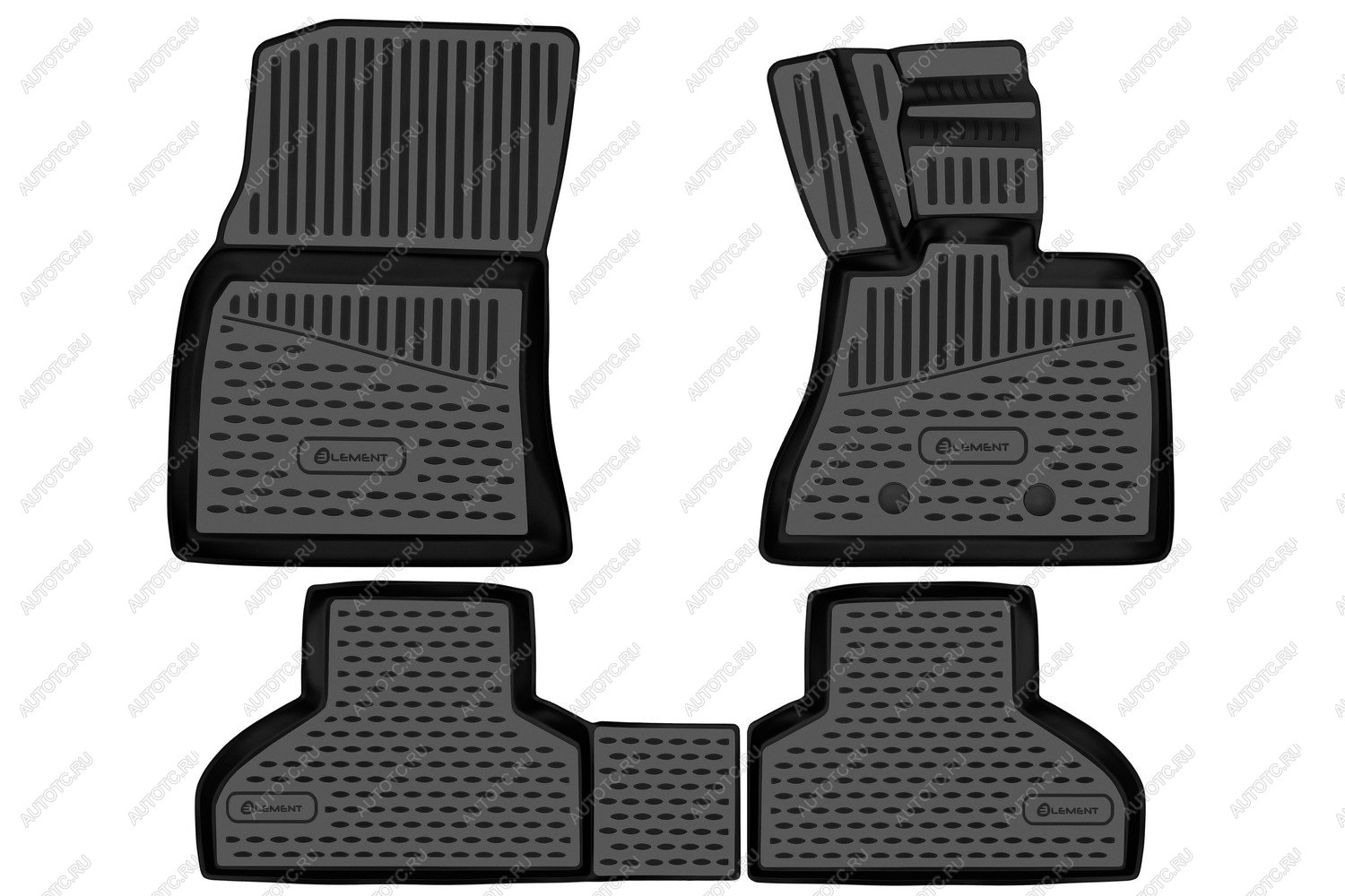 4 599 р. Коврики 3D в салон подходят для BMW X5, 2013-2018, П.Р. кроссовер, 4шт. (полиуретан)  БМВ Х5 Element element3d02086210k  с доставкой в г. Кемерово