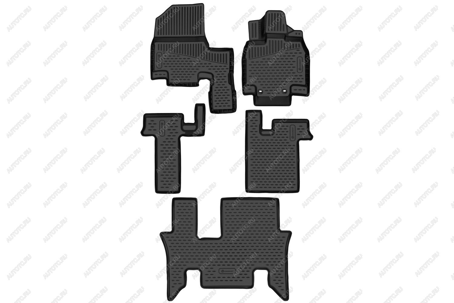 4 199 р. Коврики 3D в салон подходят для HONDA Stepwgn (V(RP1)-VI(RP6)) 2017-, П.Р, 8 мест, минивэн, гибрид, 5шт. (полиуретан)  Хонда  Хонда Степвгн Element element3dan0436210k  с доставкой в г. Кемерово