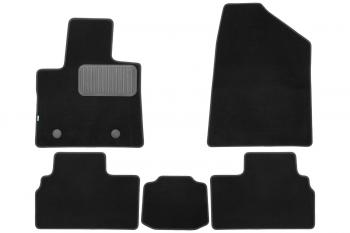 9 549 р. Коврики в салон Klever Premium CHANGAN UNI-V 2022- сед., 5шт. (текстиль)  Чанган Юни-В Klever klever0309200422110kh  с доставкой в г. Кемерово. Увеличить фотографию 1
