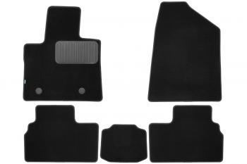 9 549 р. Коврики в салон Klever Premium CHANGAN UNI-T 2022- кросс., 5шт. (текстиль)  Чанган Юни-Т Klever klever0309200522110kh  с доставкой в г. Кемерово. Увеличить фотографию 1