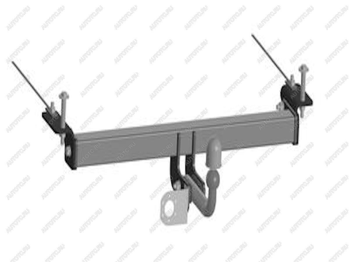 12 799 р. Фаркоп Bosal-Oris Omoda C5 (2021-2025) (стальной с порошковым покрытием, шар A (F20))  с доставкой в г. Кемерово