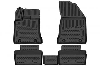 2 599 р. Коврики 3D в салон GEELY Emgrand 7 SS11 2023-, седан, 4шт. (полиуретан)  Джили Эмгранд 7 CC11 Element element3dan0470210k  с доставкой в г. Кемерово. Увеличить фотографию 1