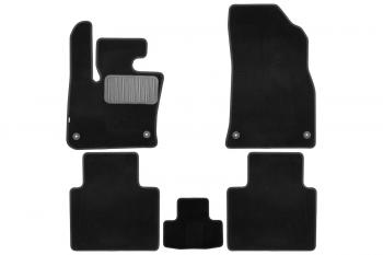 6 849 р. Коврики в салон Klever Premium GEELY Monjaro 2022-, кросс., 5 шт. (текстиль)  Джили Монжаро Klever klever0507503022110kh  с доставкой в г. Кемерово. Увеличить фотографию 1