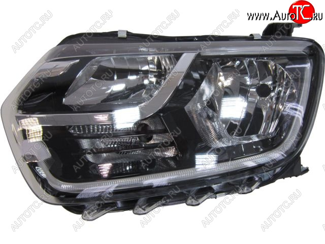 8 649 р. Левая фара (диодная) BodyParts Renault Duster HM рестайлинг (2021-2024)  с доставкой в г. Кемерово
