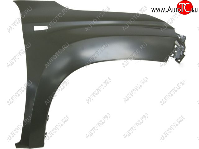 7 549 р. Правое крыло (с отверстием под повторитель поворота) BodyParts Mitsubishi L200 5 KK,KL рестайлинг (2018-2022) (Неокрашенное)  с доставкой в г. Кемерово