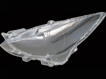 Стекло передней фары левое (пр-во Китай) BODYPARTS Mazda 3/Axela  BM (2016-2019) рестайлинг седан
