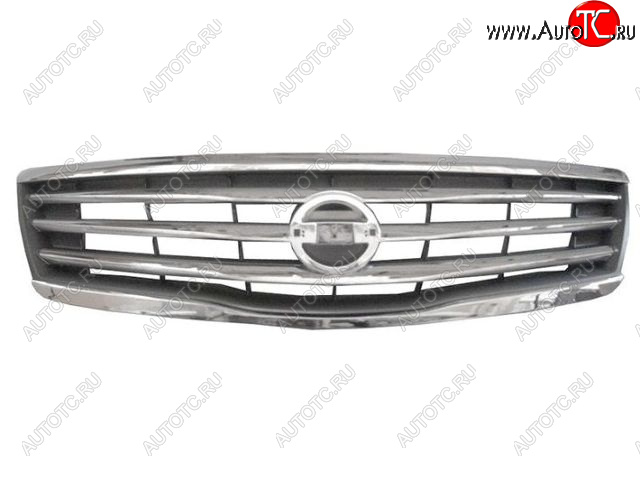5 299 р. Решетка радиатора (пр-во Китай) BODYPARTS Nissan Teana 2 J32 дорестайлинг (2008-2011) (хром)  с доставкой в г. Кемерово
