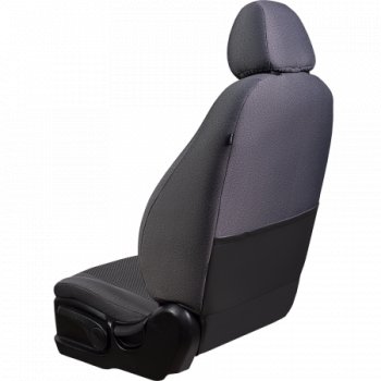 5 949 р. Комплект чехлов сидений (ДУБЛИН Жаккард)  Chevrolet Aveo T200 хэтчбек 5 дв (2002-2008) (Серый)  с доставкой в г. Кемерово. Увеличить фотографию 5