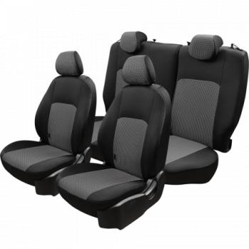 Чехлы сидений (ЦЗС, жаккард) ДУБЛИН Lord Autofashion Daewoo Matiz M150 рестайлинг (2000-2016)