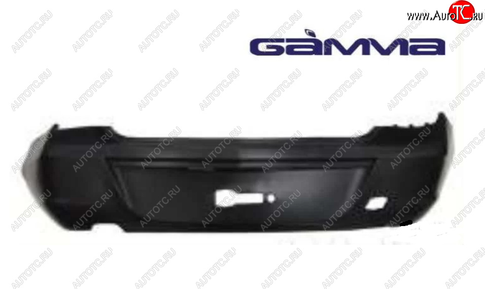 6 299 р. Бампер задний GAMMA  Chevrolet Cobalt (2016-2019) седан 1-ый рестайлинг (Неокрашенный)  с доставкой в г. Кемерово