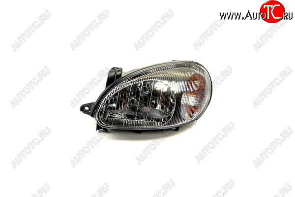 3 879 р. Левая фара (с механическим корректором) GAMMA  Chevrolet Lanos  T100 (2002-2017) седан  с доставкой в г. Кемерово
