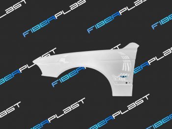 Переднее левое крыло (стеклопластик) Fiberplast BMW 5 серия  E39 (1995-2003) седан дорестайлинг, седан рестайлинг