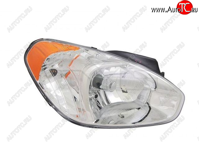 3 499 р. Фара правая (линзован) BODYPARTS  Hyundai Verna  2 MC (2005-2011) седан  с доставкой в г. Кемерово